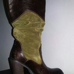 Antonio Melani "Cadee" lamb leather and Suede Boot